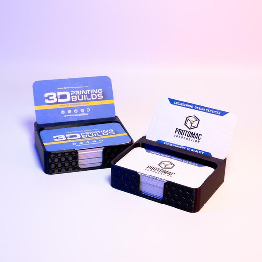 Hexagon Pattern Business Card Holder