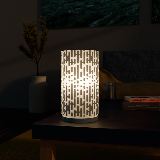 Pixel Lamp - Modern 3D Printed Ambient Light - Abstract Pattern Table Lamp - Unique Home Decor
